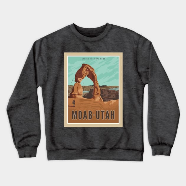 Moab Crewneck Sweatshirt by TBranco